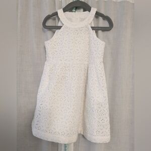 Vineyard Vines 3T Toddler Girl's White Lace Dress